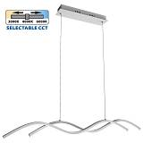 Φωτιστικό Κρεμαστό Loara LED 27W CCT-Switch Λευκό