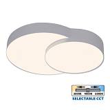 Φωτιστικό Οροφής PEBBLE LED 35W CCT-Switch Λευκό