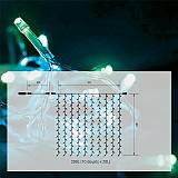 Κουρτίνα 200LED 2x2m Ocean Blue/Light Green (GREEN FLASH)