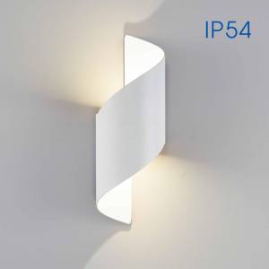Φωτιστικό Apollo LED Up-Down 2x5W 4000K Λευκό IP54
