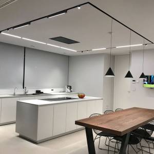 Φωτιστικό Ράγας DRAX LED 30W CCT Μαύρο