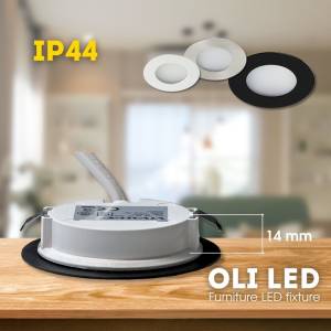 Σποτ Χωνευτό Επίπλου OLI LED 2W 4000K IP44 230V Λευκό