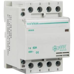 Ρελέ Ισχύος 3P 63Α 230V AC 4NO