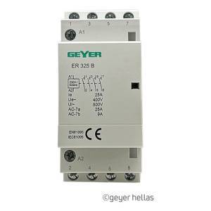Ρελέ Ισχύος 3P 25Α 230V AC 4NO