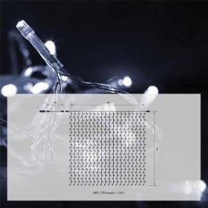 Κουρτίνα 480LED 3x3m Ψυχρό Λευκό FLASH