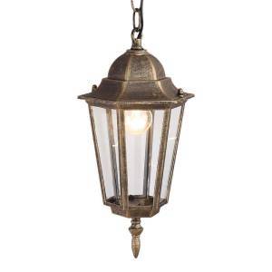 Φανάρι Κρεμαστό Ε27 Antique-Brass IP44