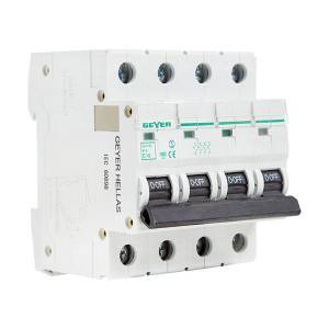 Αυτόματη Ασφάλεια 4P C50A 6kA