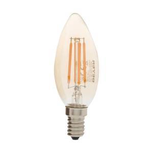 Κερί Filament Vintage 4W E14 2000Κ 320Lm