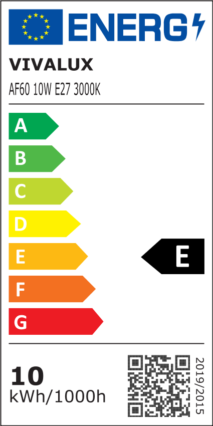 Λάμπα LED Filament E27 Flick AF60 10W 1200Lm 3000K