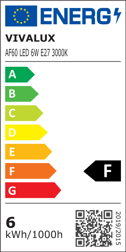 Λάμπα FILAMENT FLICK LED AF60 6W E27 3000K