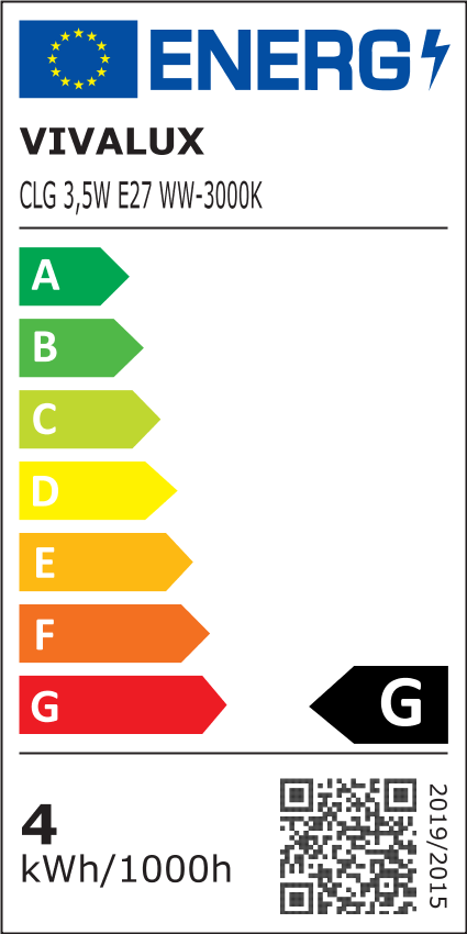 Λάμπα LED Σφαιρική Ε27 3.5W 3000K