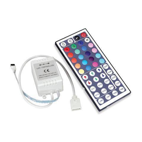 Controller IR 6A DC12-24V για Ταινίες RGB 44-Πλήκτρα