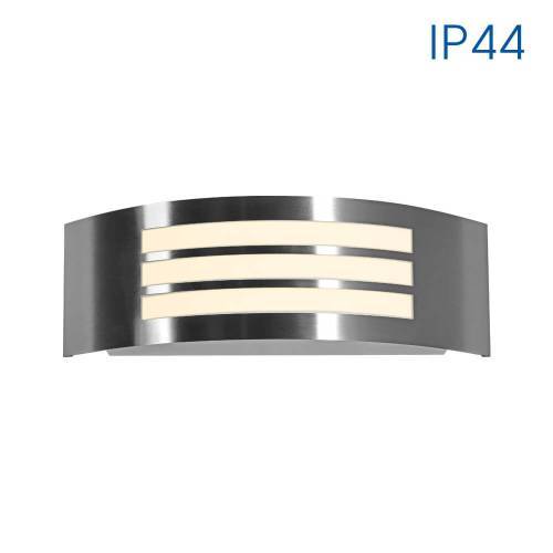 Φωτιστικό Επίτοιχο SYDNEY/PR Ε27 Νίκελ-Ματ IP44