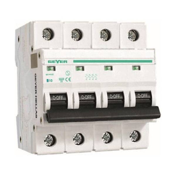 Αυτόματη Ασφάλεια 4P B50A 6kA