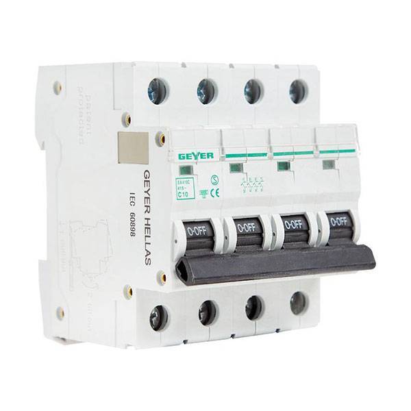 Αυτόματη Ασφάλεια 4P C50A 6kA