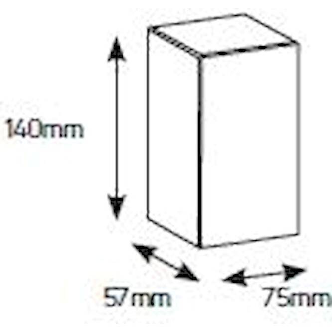 Πίνακας επίτοιxος Όσσα 1x4θ με 2 κλέμμες IP30