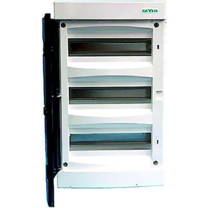 Πίνακας επίτοιxος Αίνος 3x12θ διάφανη πόρτα IP40