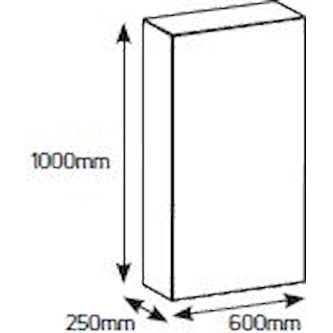 Ερμάριο 1000x600x250 IP65