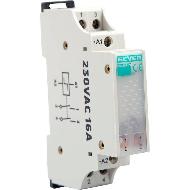 Ρελέ Καστάνιας 2P 16A 230V AC 2NO