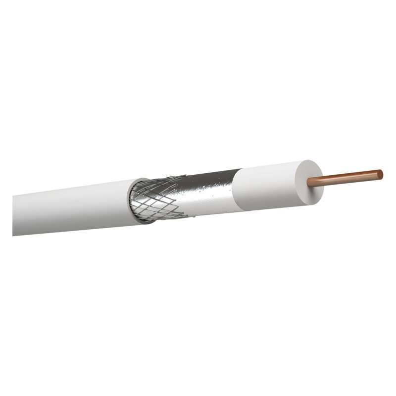 Καλώδιο Κεραίας TV-SAT Coaxial RG6 75Ohm