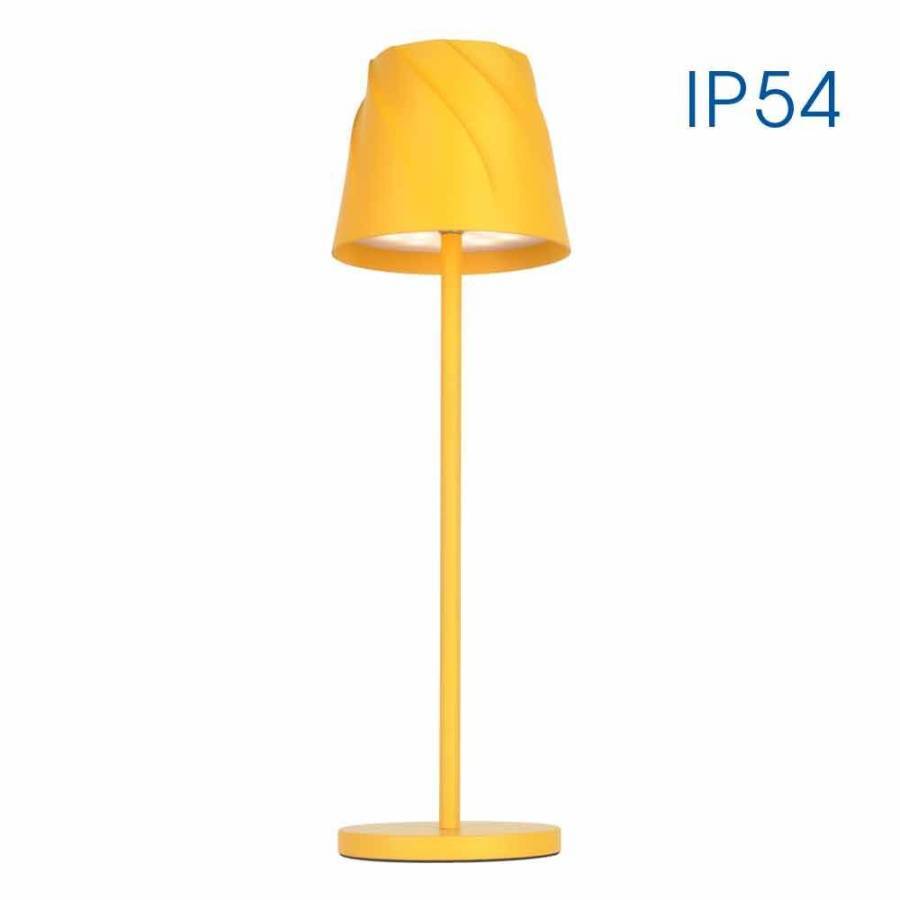 Επαναφορτιζόμενο Φωτιστικό Estella LED Κίτρινο 3W 4000K Dimmable IP54
