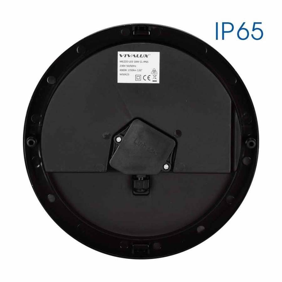 Φωτιστικό LED MEZZO/X Μαύρο 18W 4000K IP65