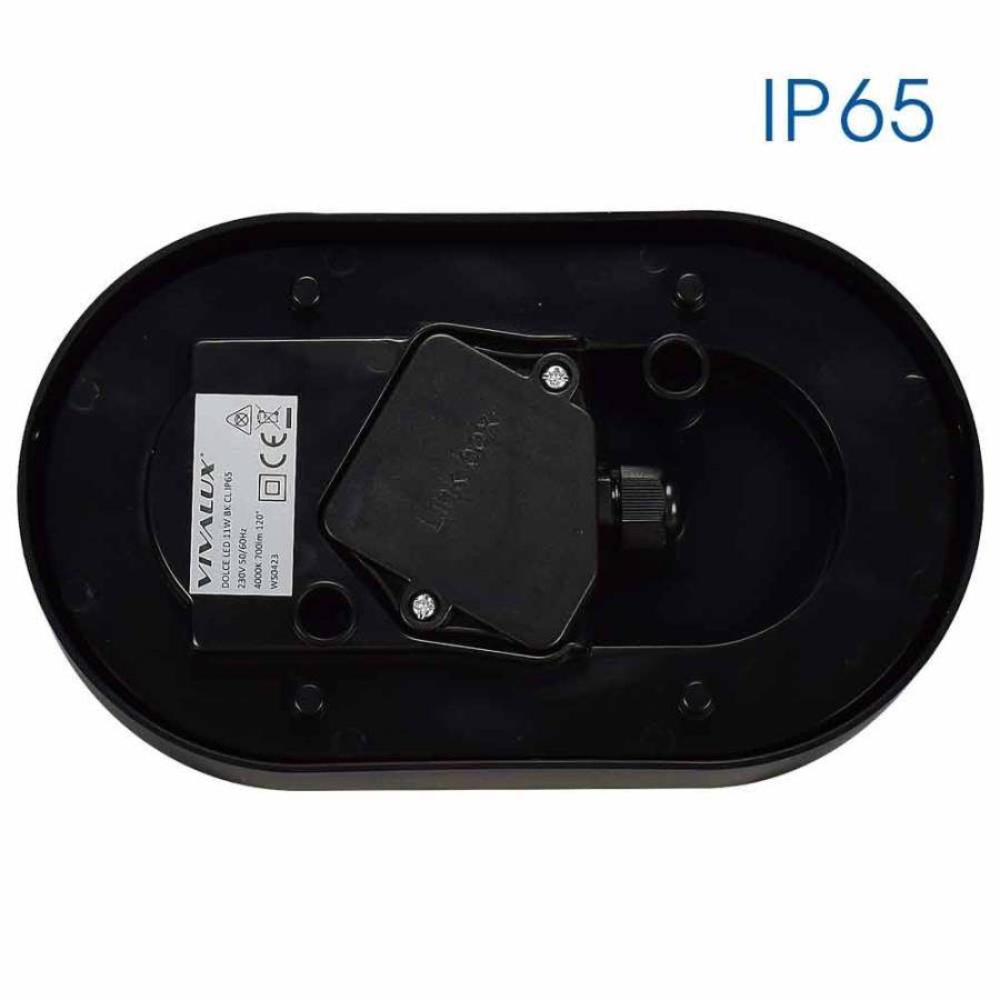 Φωτιστικό LED DOLCE/O Μαύρο 11W 4000K IP65