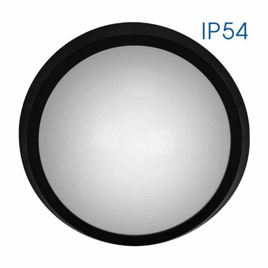Φωτιστικό LED POLKA Μαύρο 18W 4000K IP54