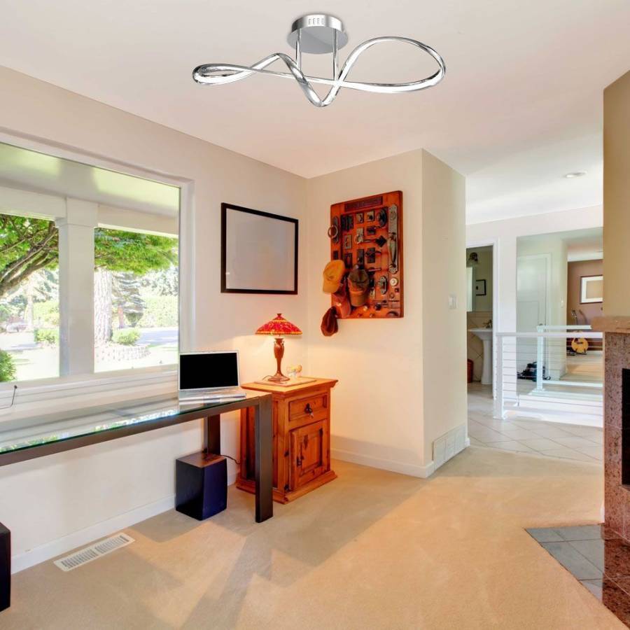 Φωτιστικό Οροφής Eternity LED 36W CCT-Switch Χρώμιο