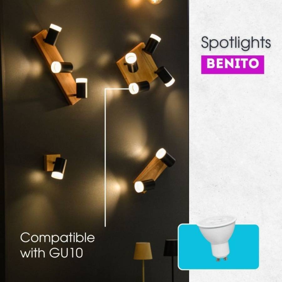 Φωτιστικό Οροφής BENITO 3xGU10 SP730-3L