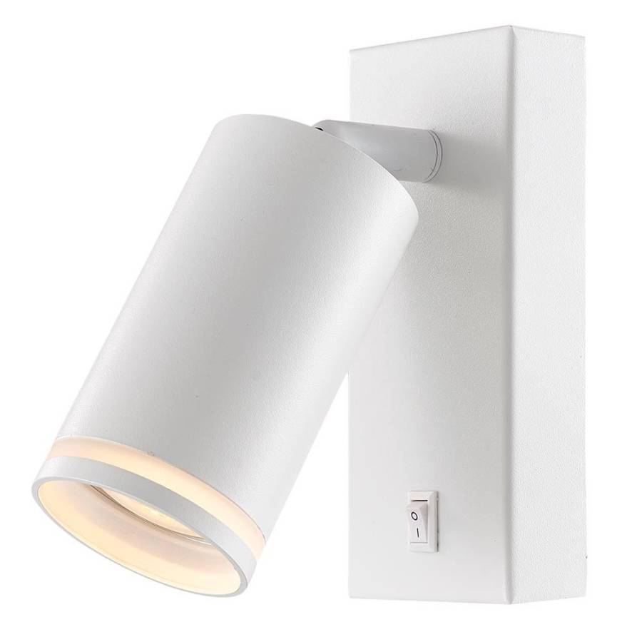 Σποτ GU10 KING SP717W Επίτοιχο Με Διακόπτη Λευκό