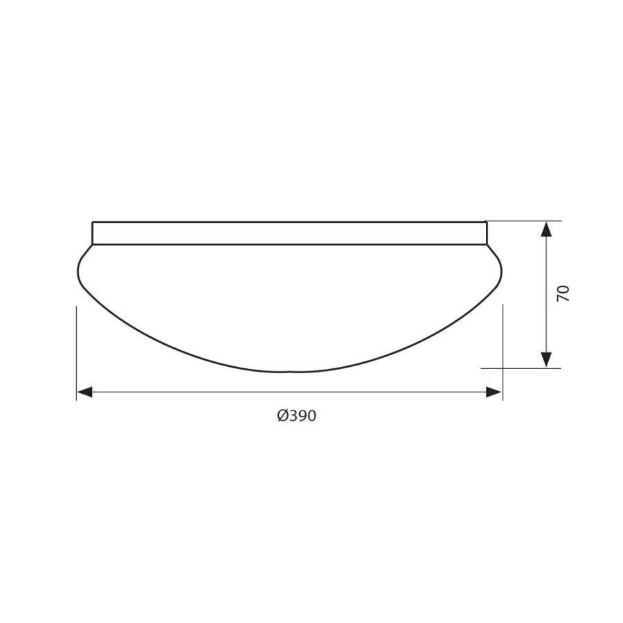 Φωτιστικό Οροφής Chiara LED 24W 4000Κ