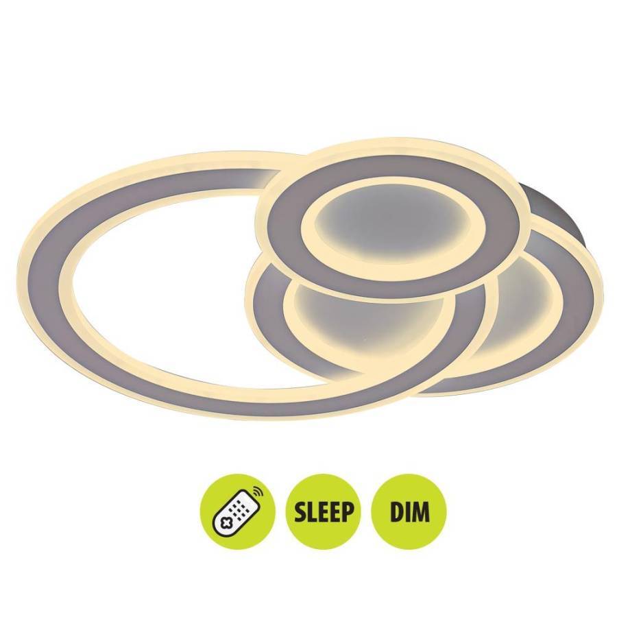 Τηλεχειριζόμενο Φωτιστικό Οροφής Candy LED 105W