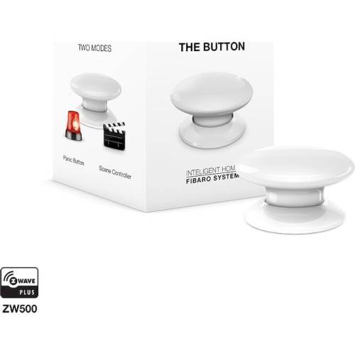 FIBARO Button Χρώμα Λευκό (Z-Wave)