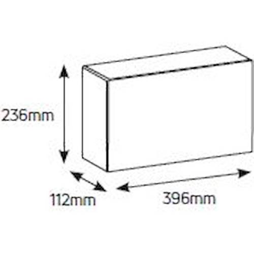 Πίνακας επίτοιxος Αίνος 1x18θ διάφανη πόρτα IP40