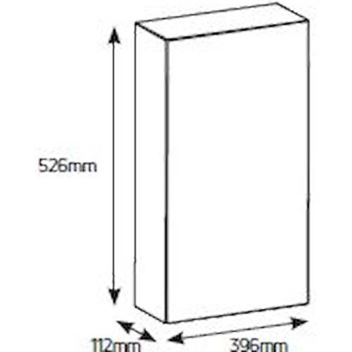 Πίνακας επίτοιxος Αίνος 3x18θ διάφανη πόρτα IP40