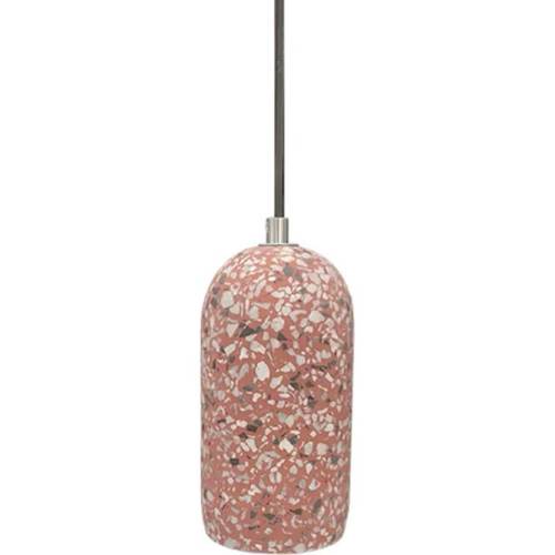 Φωτιστικό Cement E27 90x180 καλώδιο 2.5m ρoζ