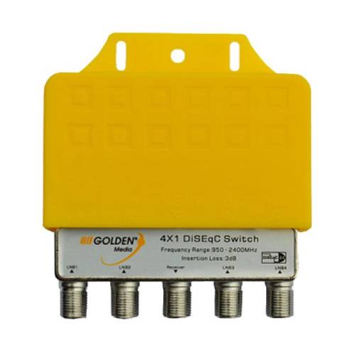Golden Media - 4/1 DiSEqC Switch