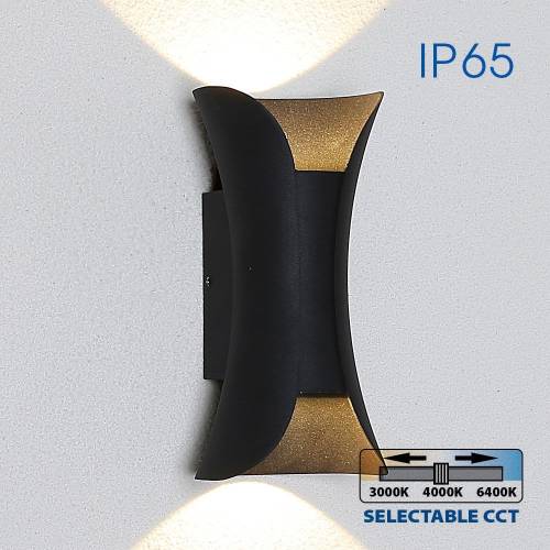 Φωτιστικό Boston LED 10W CCT-Switch Μαύρο IP65