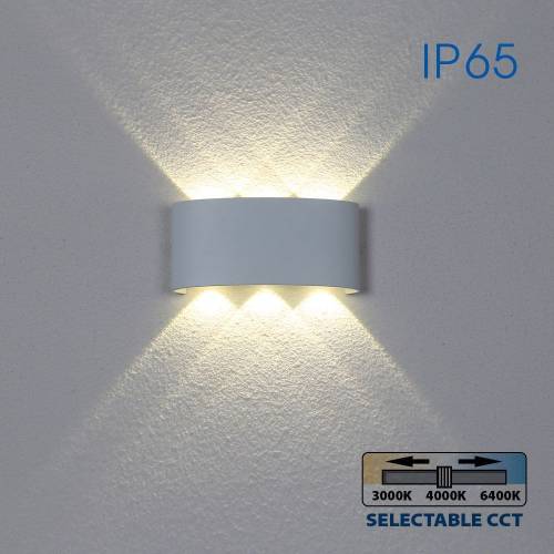 Φωτιστικό Aruba LED 6W CCT-Switch Λευκό IP65