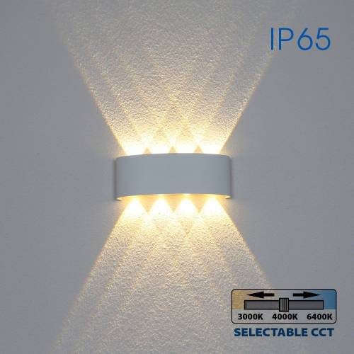 Φωτιστικό Aruba LED 8W CCT-Switch Λευκό IP65