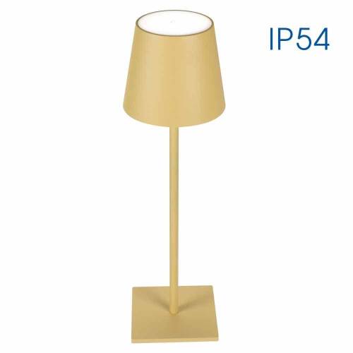Πορτατίφ Επαναφορτιζόμενο Frida LED 3W 4000K IP54 Μπεζ