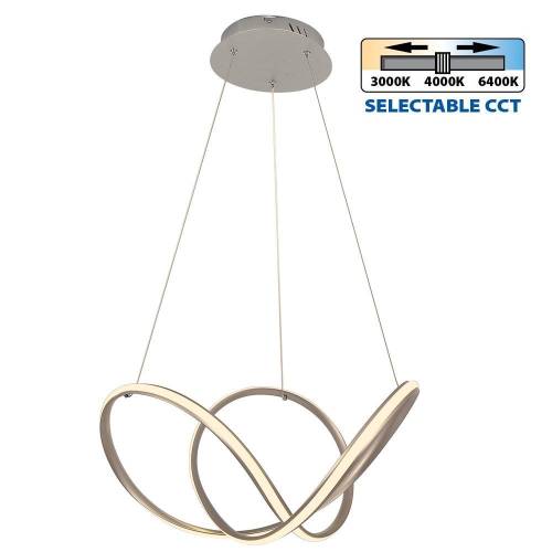 Φωτιστικό Κρεμαστό Wild LED 43W CCT-Switch