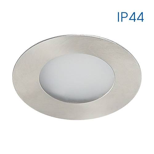 Σποτ Χωνευτό Επίπλου OLI LED 2W 4000K IP44 230V Nickel Matt
