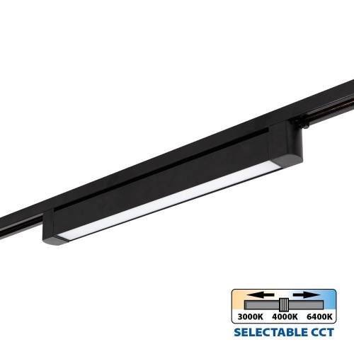 Φωτιστικό Ράγας DRAX LED 20W CCT Μαύρο