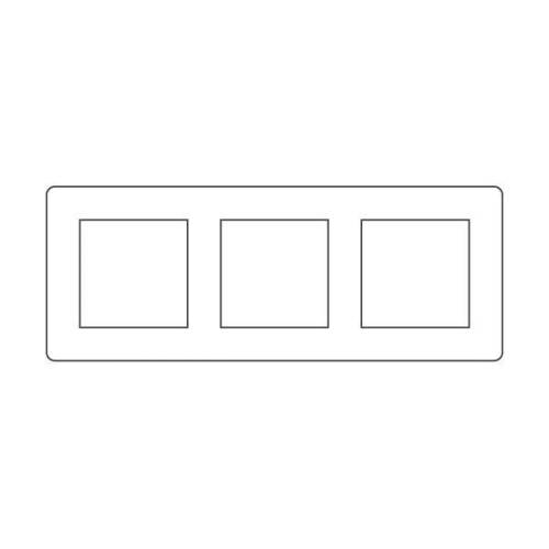 ΠΛΑΙΣΙΟ ΤΡΙΠΛΟ ΟΡΙΖΟΝΤΙΟ ΙΒΟΥΑΡ Hseries