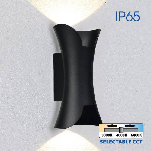 Φωτιστικό Boston LED 10W CCT-Switch Μαύρο IP65