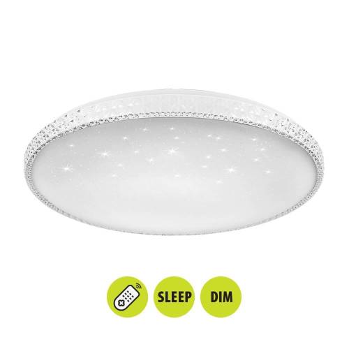 Τηλεχειριζόμενο Φωτιστικό Οροφής Hera LED 36W 3000-6400K