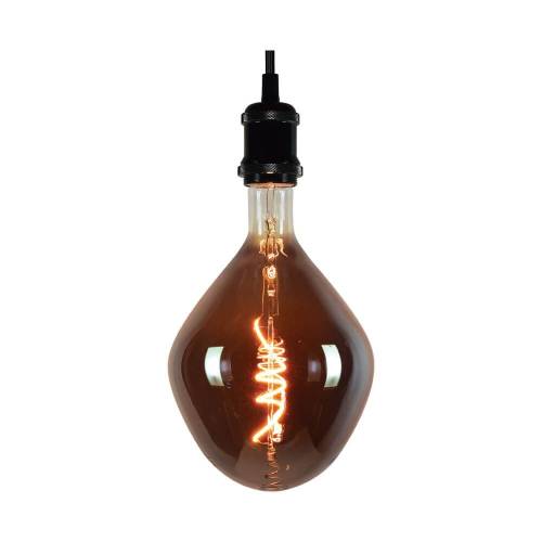 WD160 Filament Flexible 5W E27 2200K Smoked-Glass Dimmable
