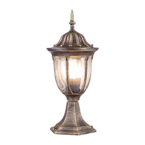 Φανάρι Δαπέδου Ε27 Antique-Brass IP44